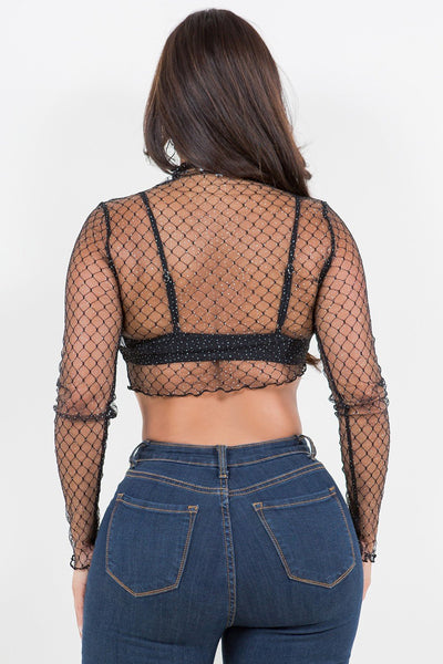 Mesh Net Top - Rise and Redemption