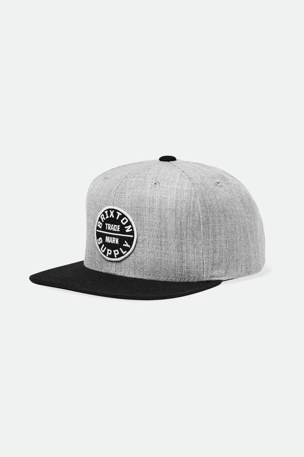 Oath III Snapback - Light Heather Grey/Black - Rise and Redemption