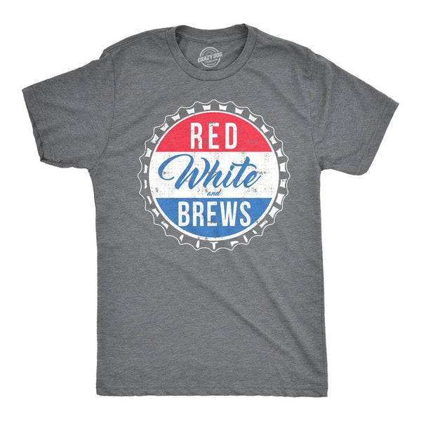 Red White and Brews Men's T Shirt - Rise and Redemption