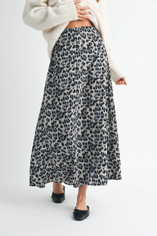 Verine Leopard Maxi Skirt - Rise and Redemption
