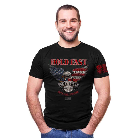 HOLD FAST Mens T-Shirt HOLD FAST Eagle - Rise and Redemption