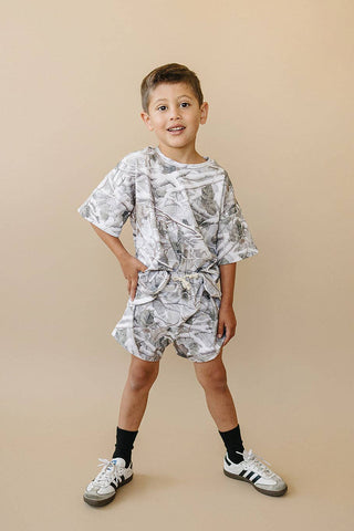 Camo Shorts Set