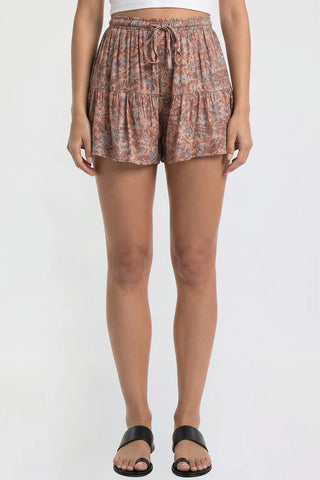 Floral Tier Shorts