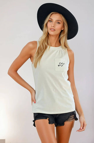 Heart Arrow Pocket Tank