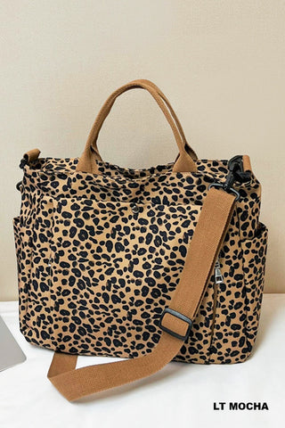 Leopard Carry All Tote Bag