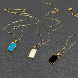 Star Moon Tarot 18K Gold Plated Steel Necklace