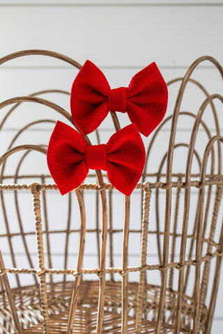 Red Bow Set   
