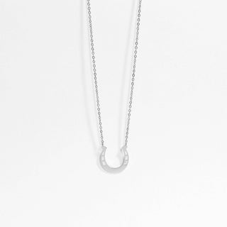 18" Stainless Steel Horseshoe Necklace - Rise and Redemption