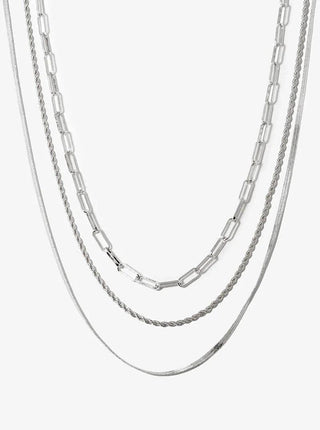 18K Gold Dipped Multi Chain Layered Necklace - Rise and Redemption