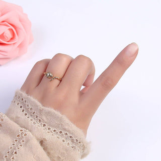 18k Gold Filled Dainty Snake Ring,Gold Snake Wrap Ring,Layered Set Ring, Snake Shape Ring U-497 - Rise and Redemption
