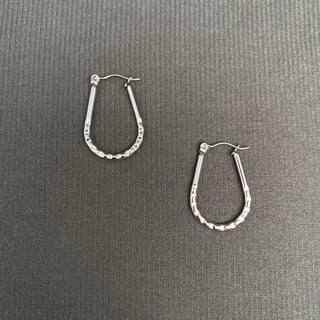 18K Gold Plated Stainless Steel Hoop Earrings - FGS - Rise and Redemption