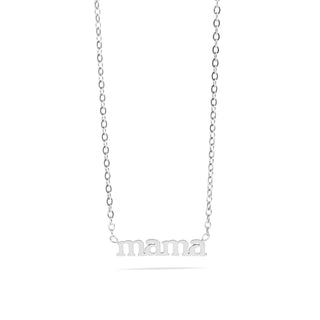 18K Gold PVD Stainless Steel Mama Charm Necklace - Rise and Redemption