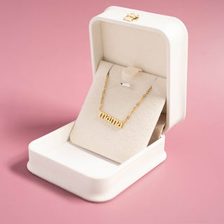 18K Gold PVD Stainless Steel Mama Charm Necklace - Rise and Redemption