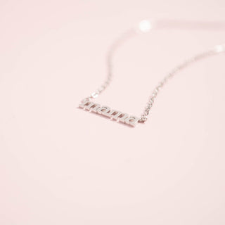 18K Gold PVD Stainless Steel Mama Charm Necklace - Rise and Redemption