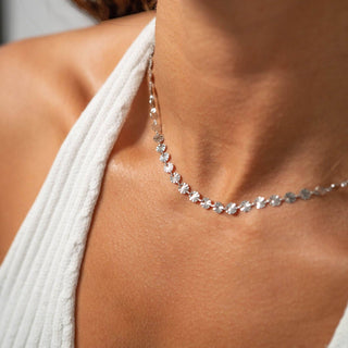 18K Gold PVD Stainless Steel Sunburst Chain Necklace - Rise and Redemption