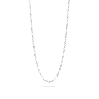 18K Gold PVD Stainless Steel White Confetti Chain Necklace - Rise and Redemption