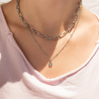 18K Gold PVD Statement Chain Necklace - Rise and Redemption