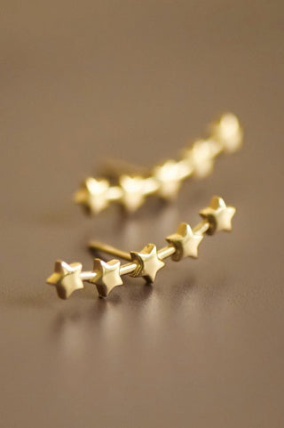 18k Non Tarnish Constellation Earrings - Rise and Redemption