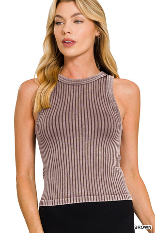 Riley Ribbed layering Tank