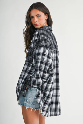 Ryder Mixed Plaid Flannel Shirt