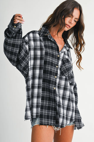 Ryder Mixed Plaid Flannel Shirt