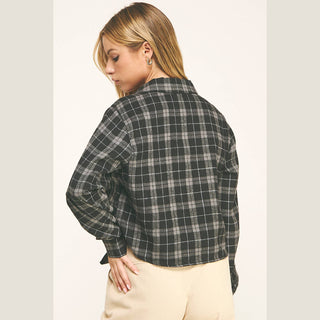 Carter Front Tie Flannel