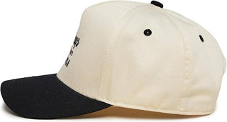 2 - Tone Embroidered Cap - Cowboys and Tequila - Black/Beige - Rise and Redemption