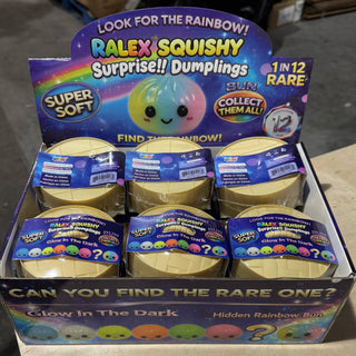 Glow in the Dark WRAPPED Rainbow Dumpling