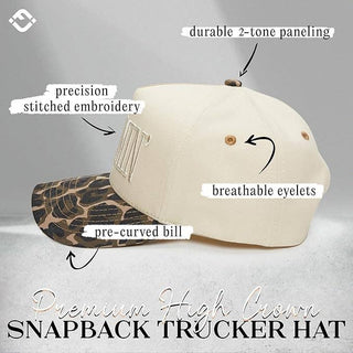 Two Tone Embroidered Cap: Mommin - Leopard/Beige