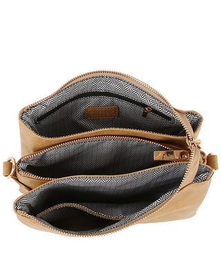 Vegan Leather Guitar Strap Crossbody Bag