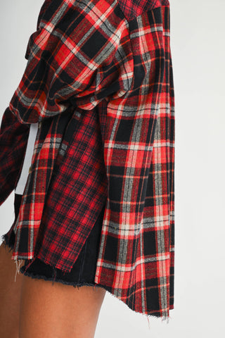 Ryder Mixed Plaid Flannel Shirt
