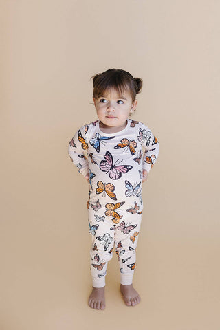 Bamboo PJ's Set | Butterflies