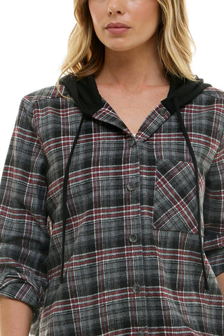 Hallie Hooded Flannels