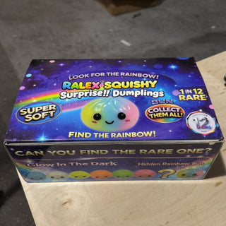Glow in the Dark WRAPPED Rainbow Dumpling