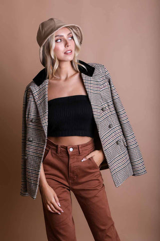 Accordion Textured Tube Top - Streetwear Style