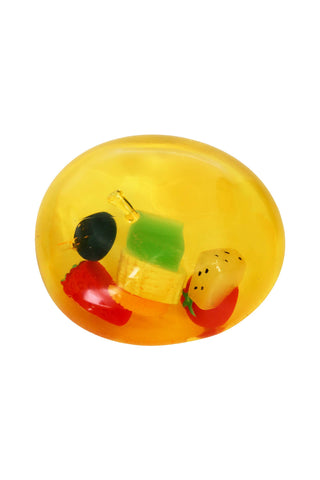 3 Inch Coconut Oil Jelly Apple Fruit Zero Rebound Squishy - Rise and Redemption