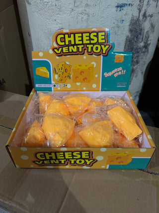 Squishy Triangle Toy Cheese |