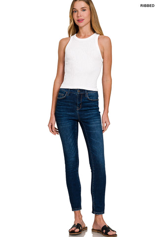 Riley Ribbed layering Tank
