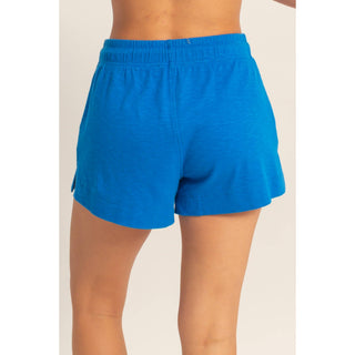 Cotton Drawstring Pocket Shorts