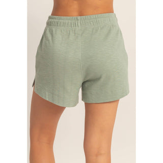 Cotton Drawstring Pocket Shorts