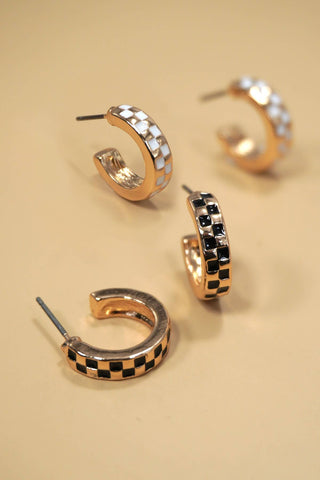 Mini Checker Hoops