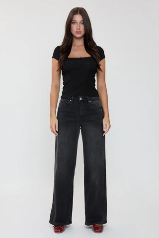 Bella High Rise Wide Leg Jeans