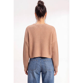 Oversized Cropped Sweater
