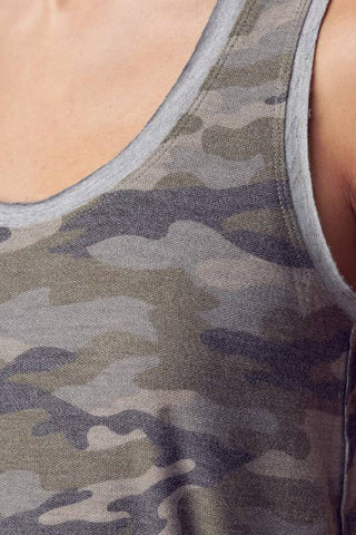 Reversible Camo Top
