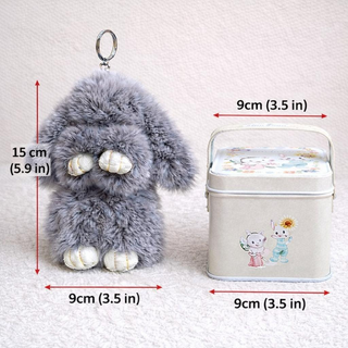 Bao Bunny™ Furry Kawaii Plush Keychain Mystery Tin
