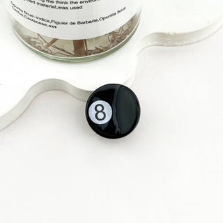No. 8 Billiard Ball Hair Claw Clip