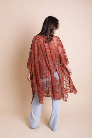 Lainey Lace Kimono