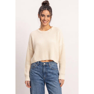 Oversized Cropped Sweater