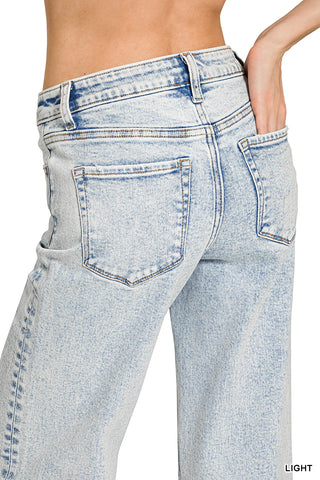 Allee Acid Light Wash Denim