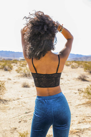 Lace Longline Corset Bralette